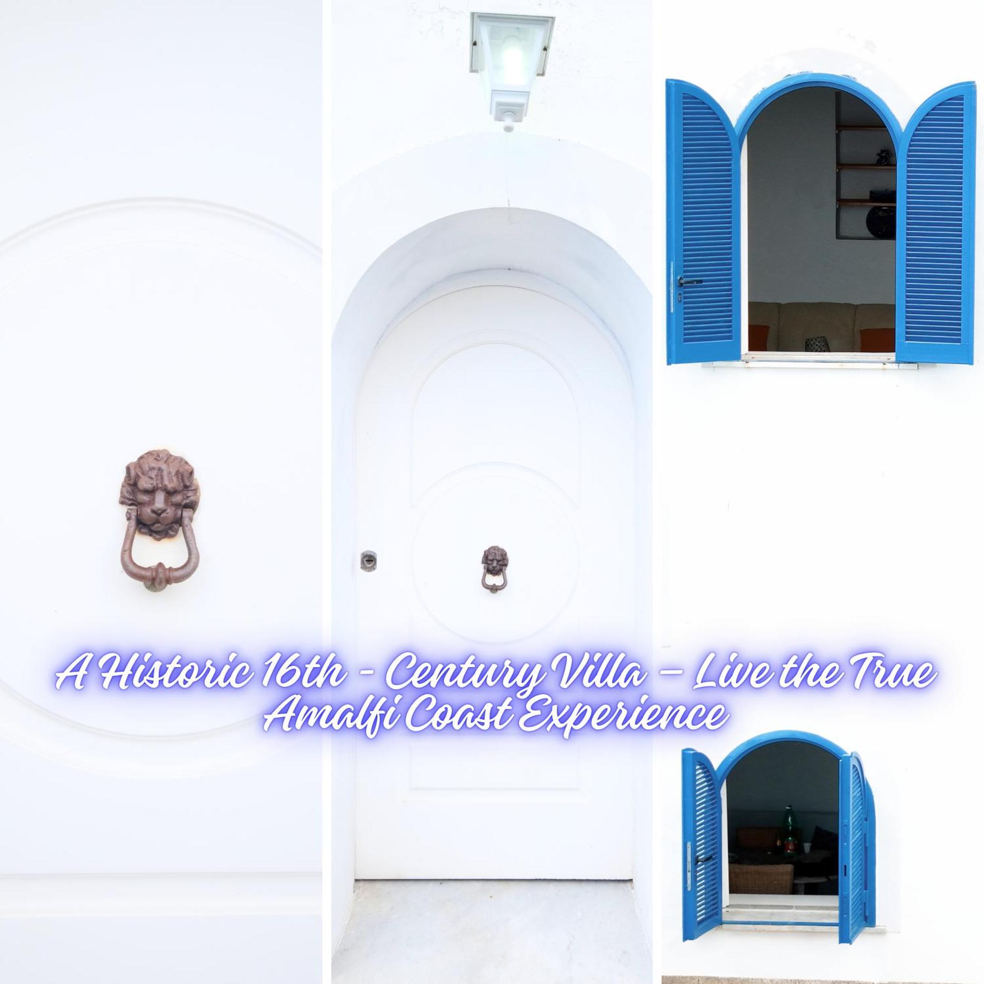 La Saracena-Traditional Amalfi Villa With Sea View Αμάλφι Εξωτερικό φωτογραφία
